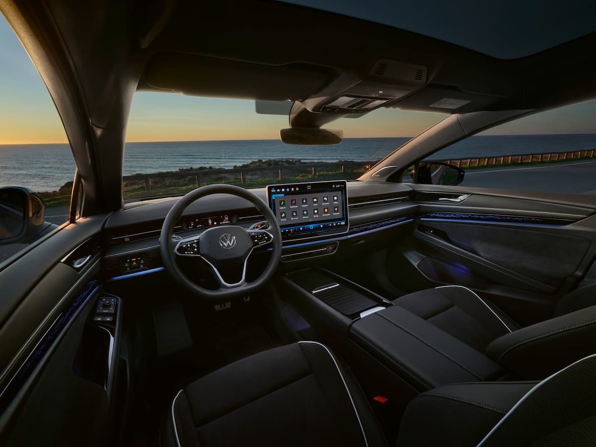 Nova Volkswagen ID.7 Tourer interior