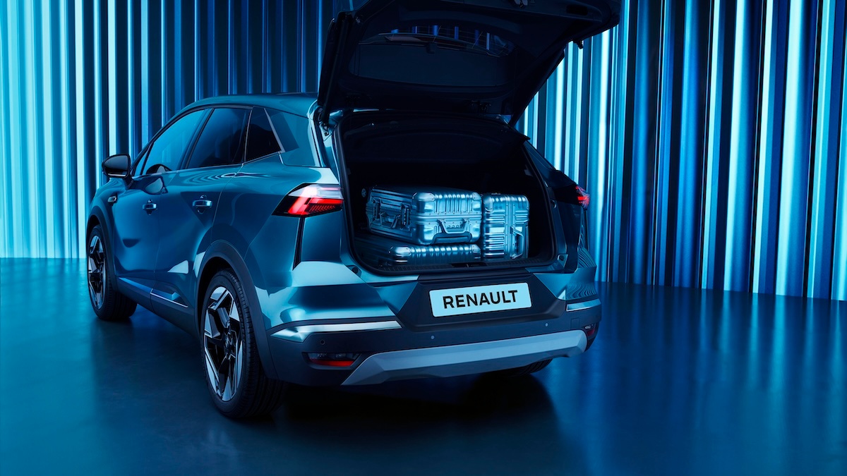 Novo Renault Symbioz bagageira