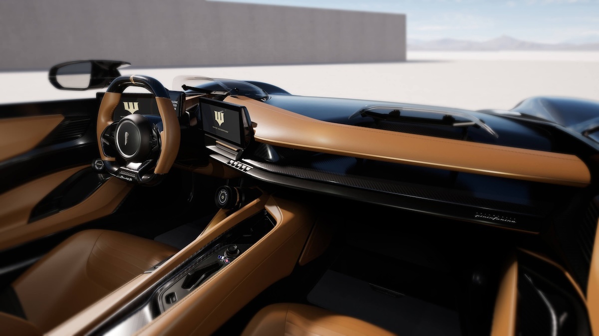 Pininfarina B95 Gotham interior