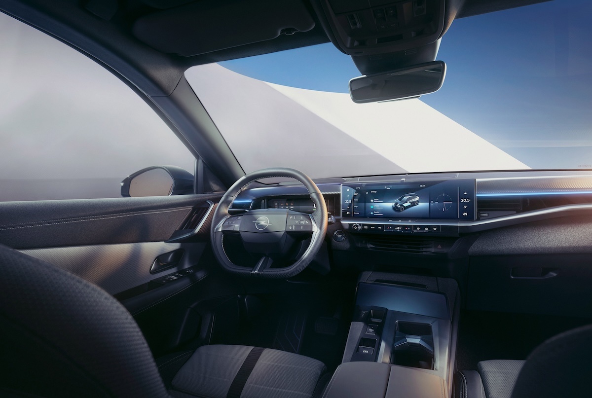 Novo Opel Grandland interior