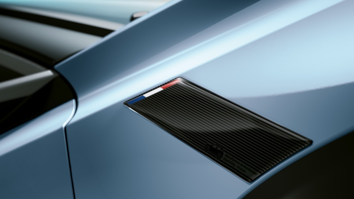 Renault 4 E-Tech electric pormenor lateral