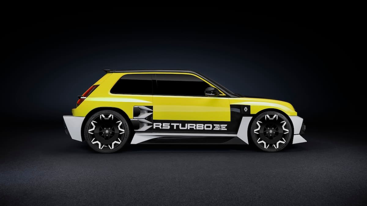 Novo Renault 5 Turbo 3E lateral
