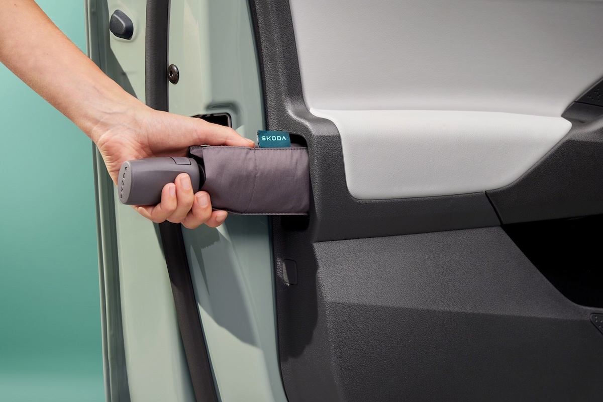 Novo Skoda Elroq chapeu chuva