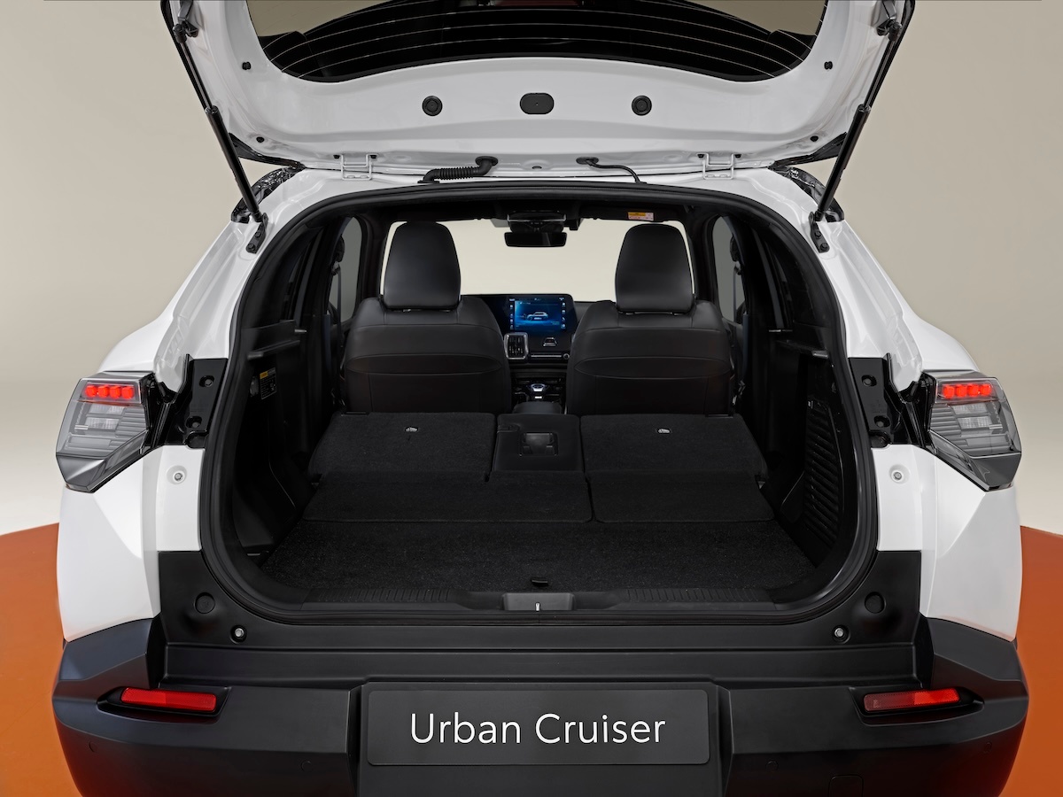 Novo Toyota Urban Cruiser bagageira