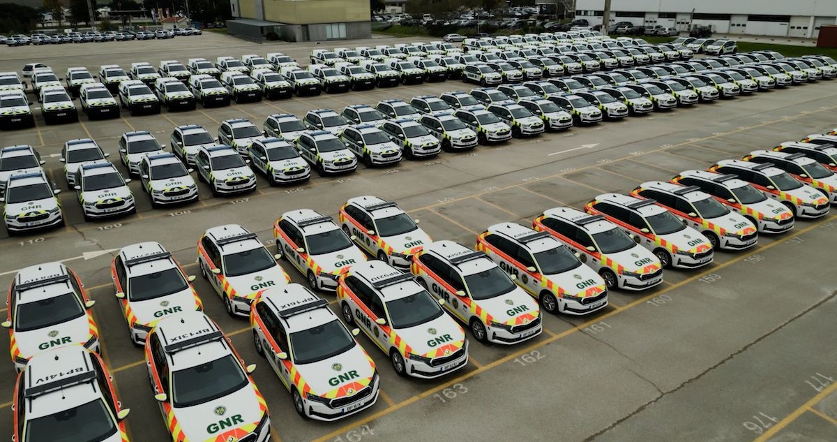 Skoda entrega 400 Viaturas as forcas de seguranca