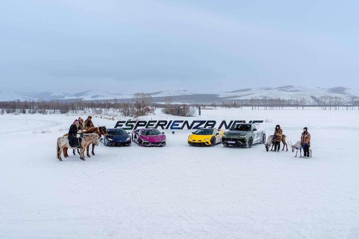 Lamborghini Esperienza Neve luxo e exclusividade