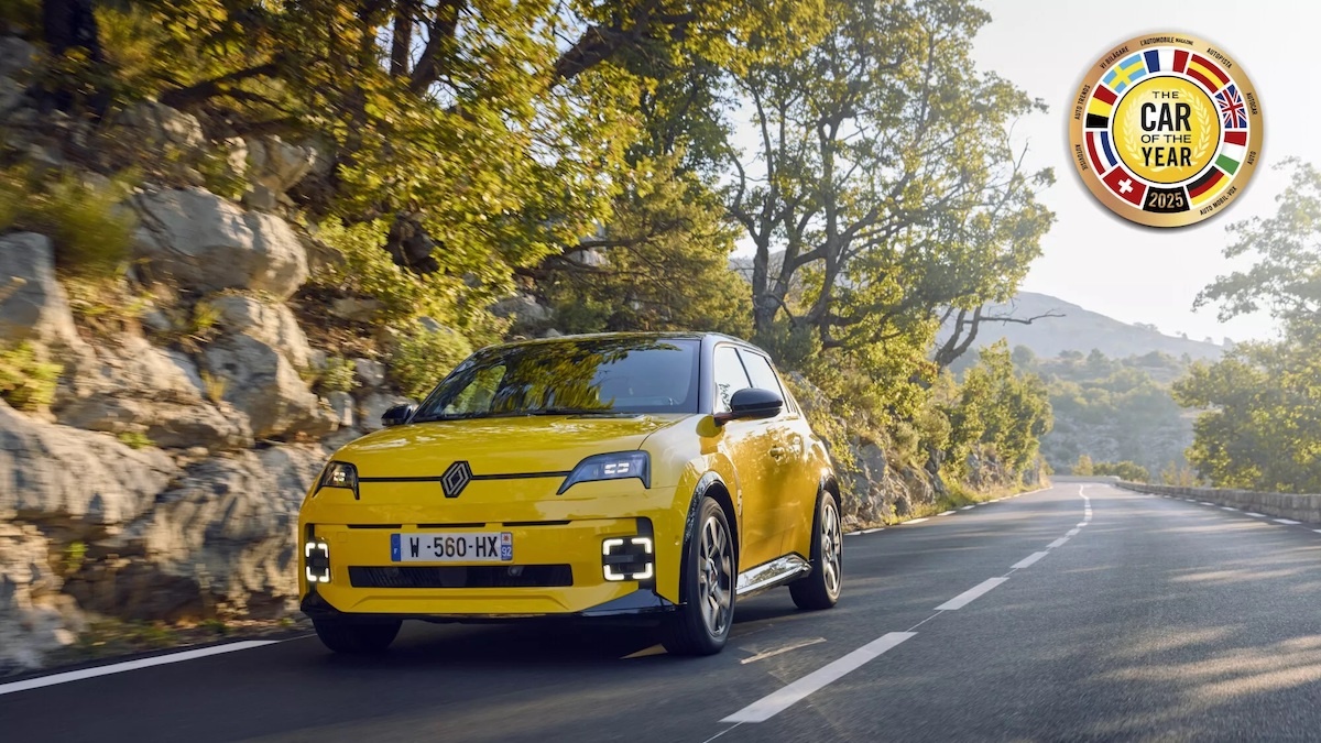Renault 5 E-Tech eletrico - Carro do Ano 2025