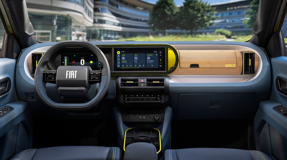 Fiat Grande Panda design interior