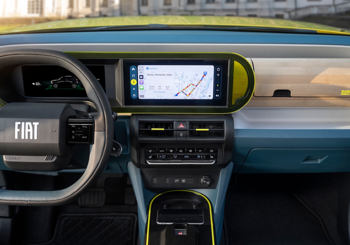 Grande Panda Híbrido interior