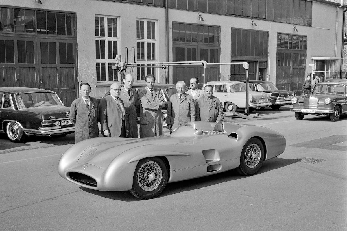 Mercedes-Benz W 196 R legado pilotos