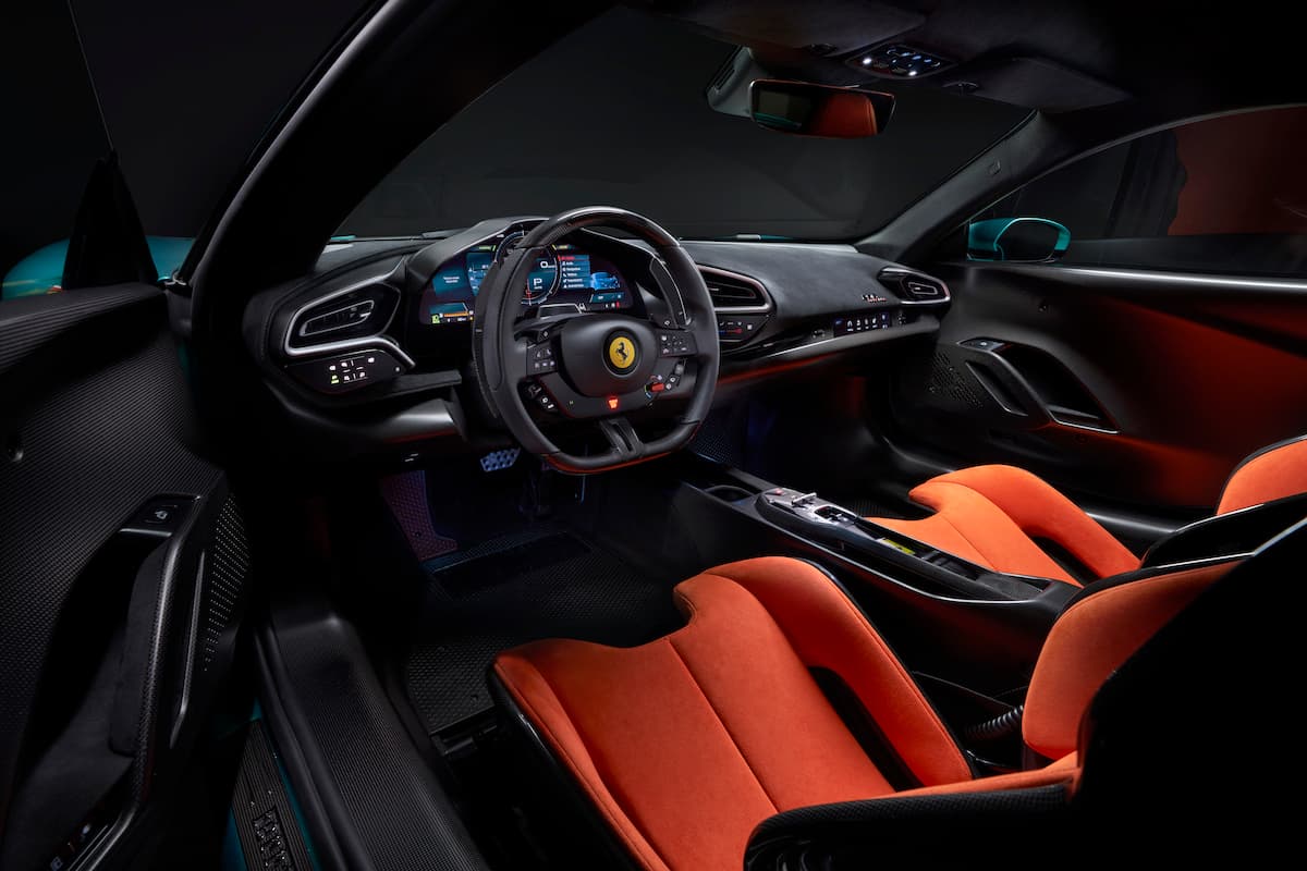 Ferrari 296 Speciale design interior