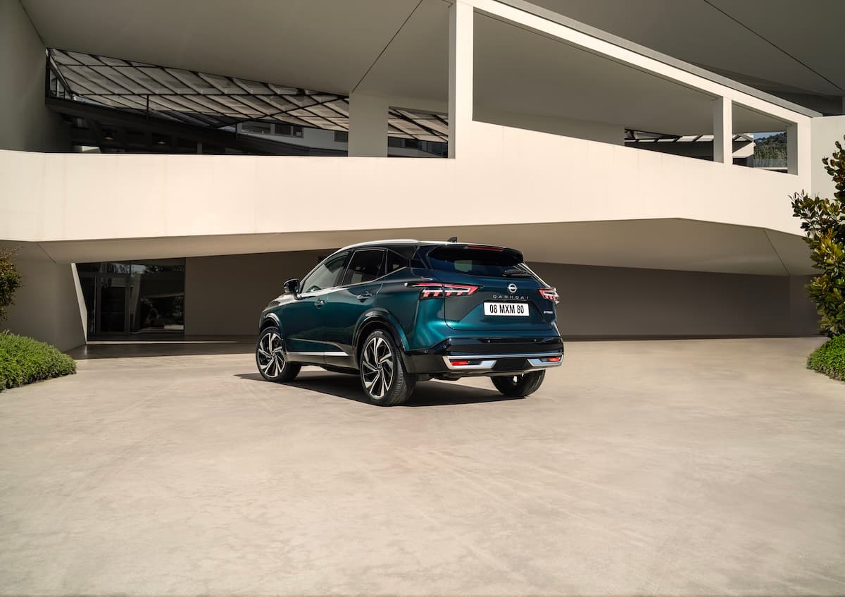 Novo Nissan Qashqai e-power traseira