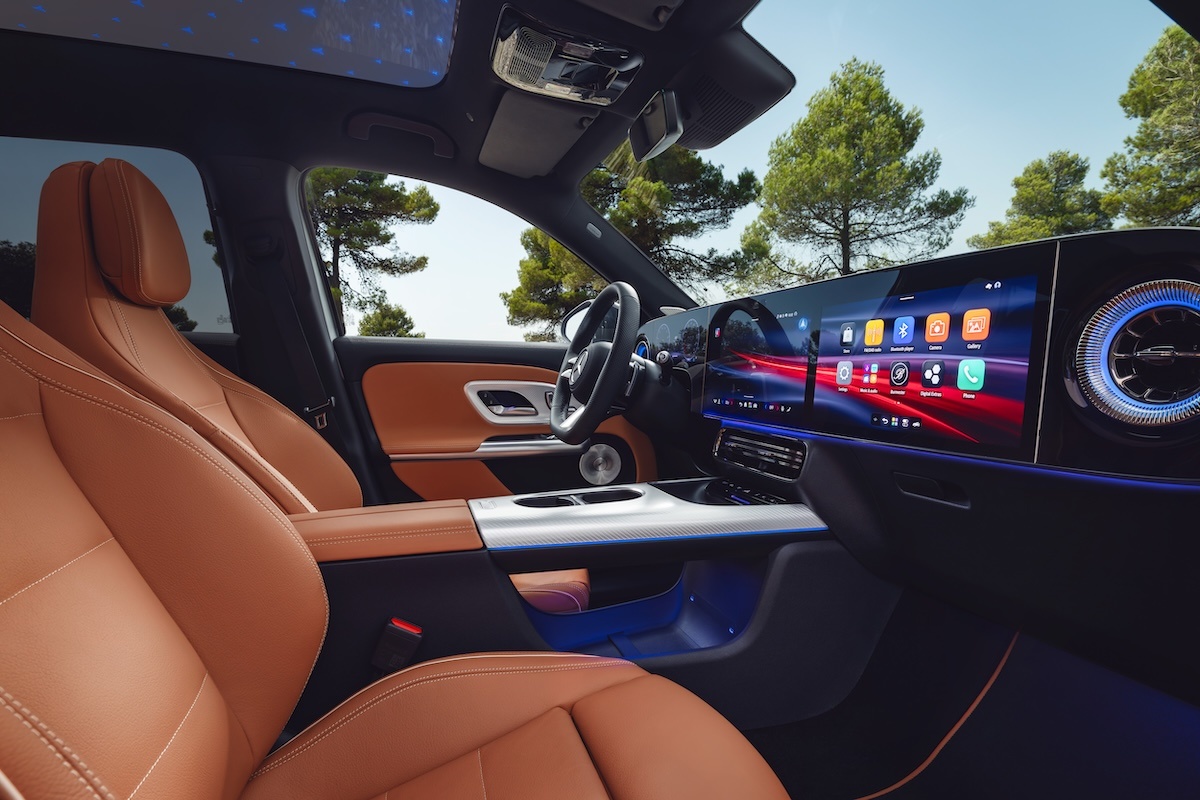 Novo Mercedes Classe B tecnologia interior