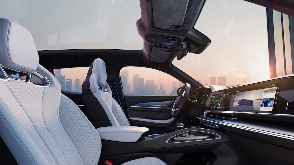 Renault Filante Esprit Alpine interior lateral
