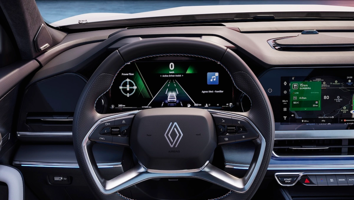 Renault Filante Esprit Alpine tecnologia volante