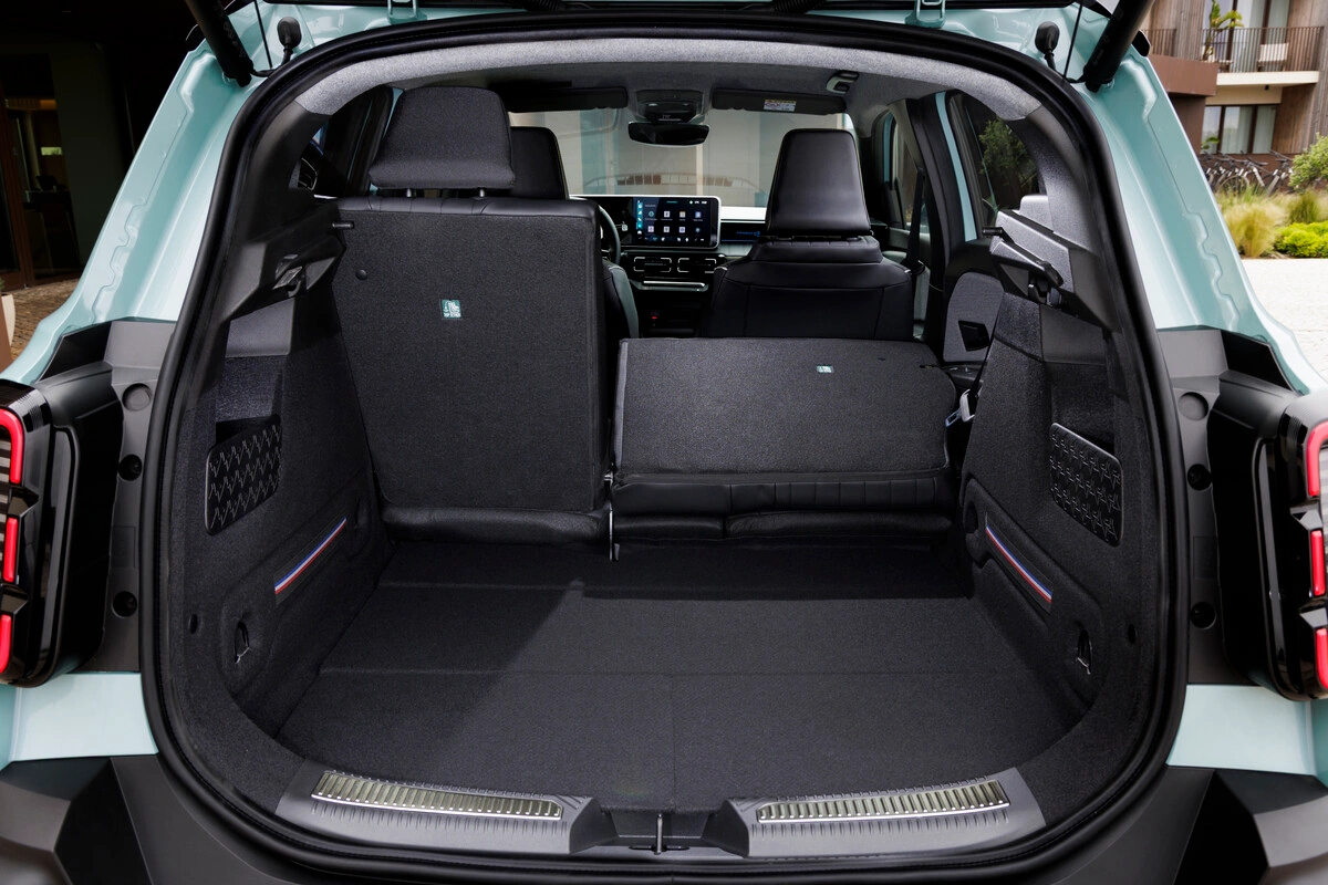 Bagageira do Renault 4 E-Tech elétrico