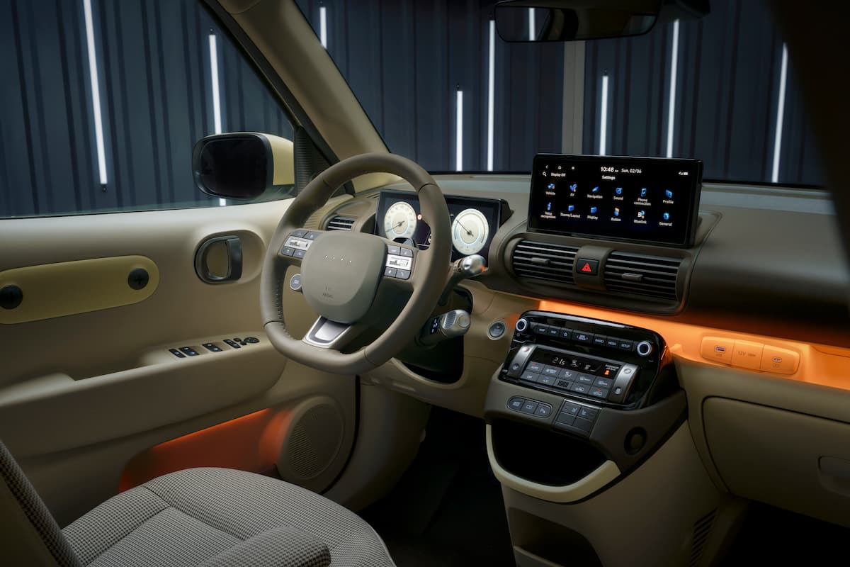 Hyundai inster interior