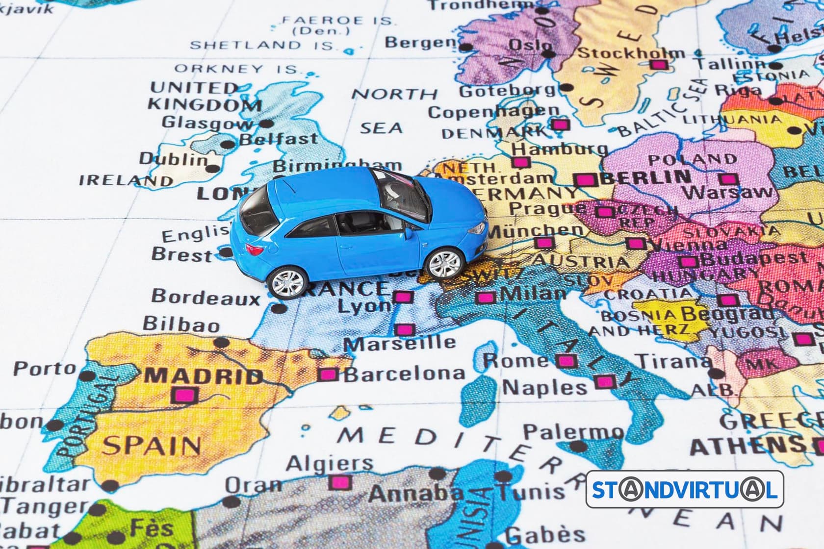 Melhores países importar carros