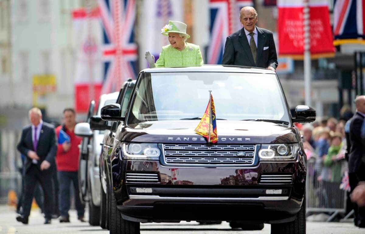Land Rover Range Rover Rainha Inglaterra
