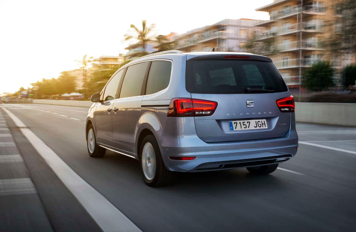 Seat Alhambra familiar usada
