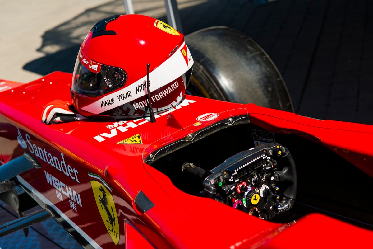 acha que conseguia conduzir um formula 1