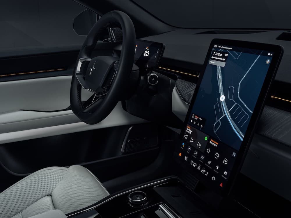 Polestar 3 Infoentretenimento
