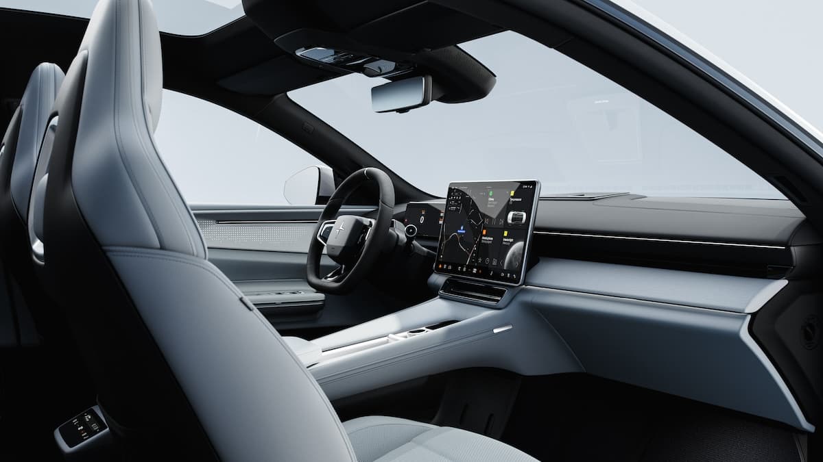 Novo Polestar 4 Standvirtual interior