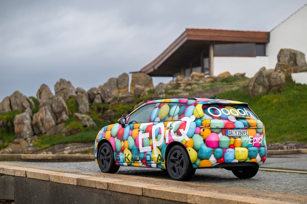 Novo Skoda Epiq traseira