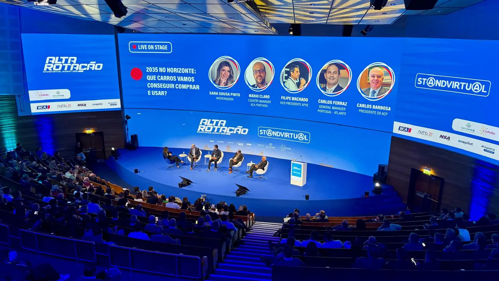 "2035 no Horizonte: Que carros vamos conseguir comprar e usar?" foi o tema do último painel do "Alta Rotação Standvirtual Summit 2026"