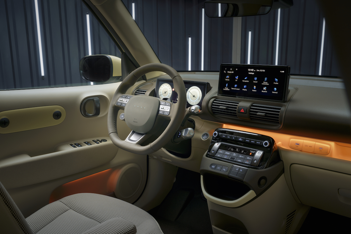 Hyundai inster interior