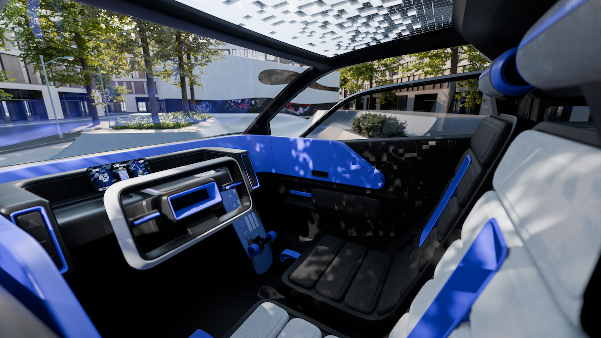 Toyota FT-Me interior