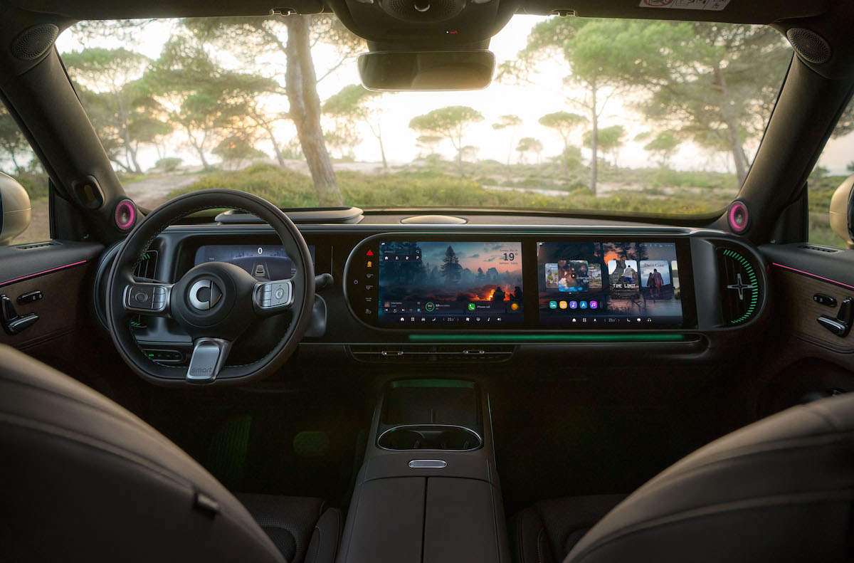smart #5 design tecnologia