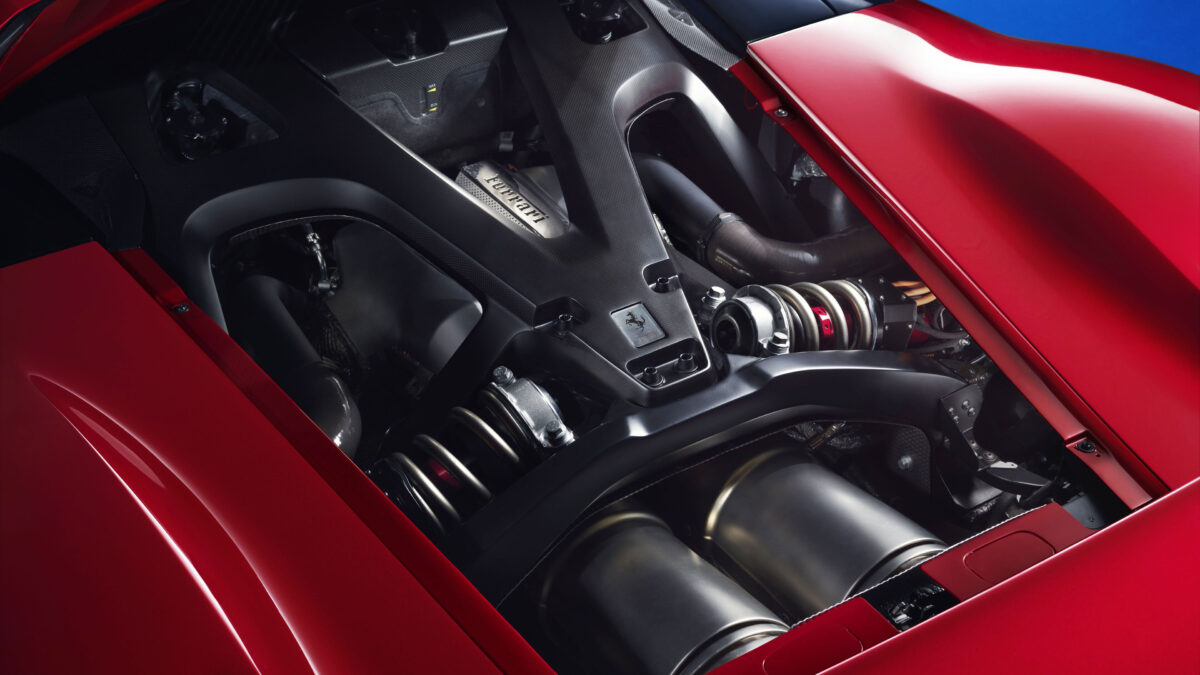 Motor Ferrari V6