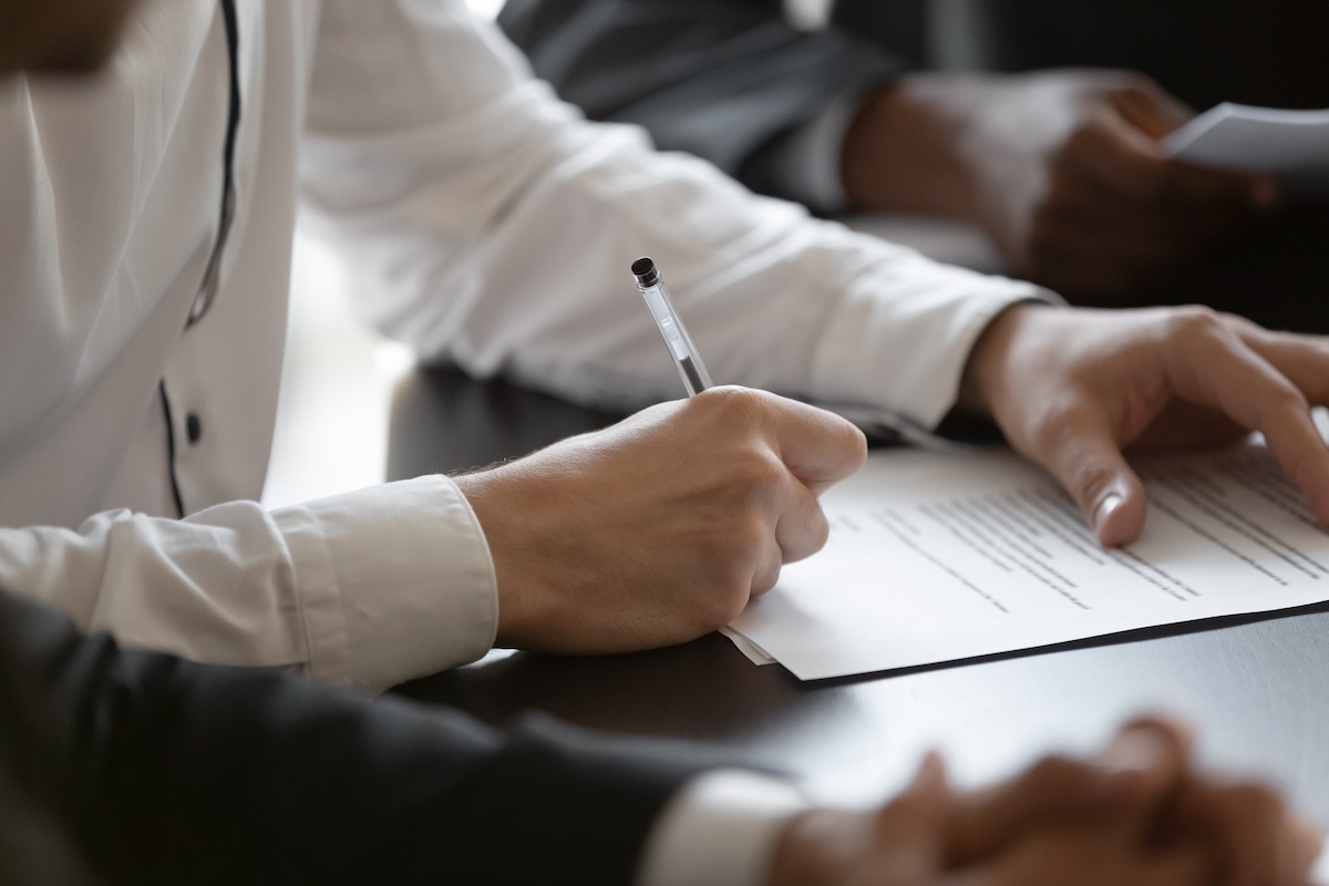 Como preencher a declaração amigável