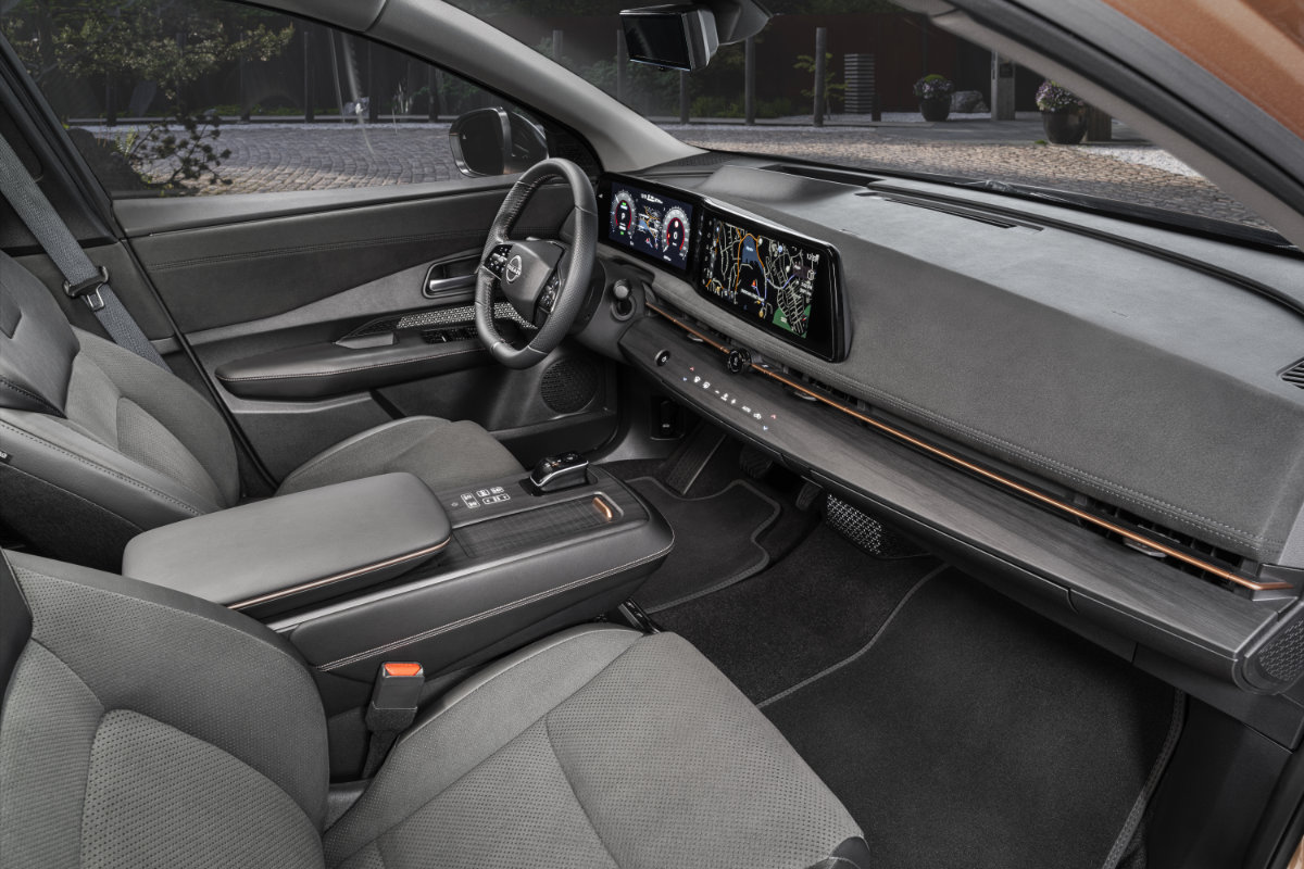 Novo SUV Crossover Nissan Ariya interior