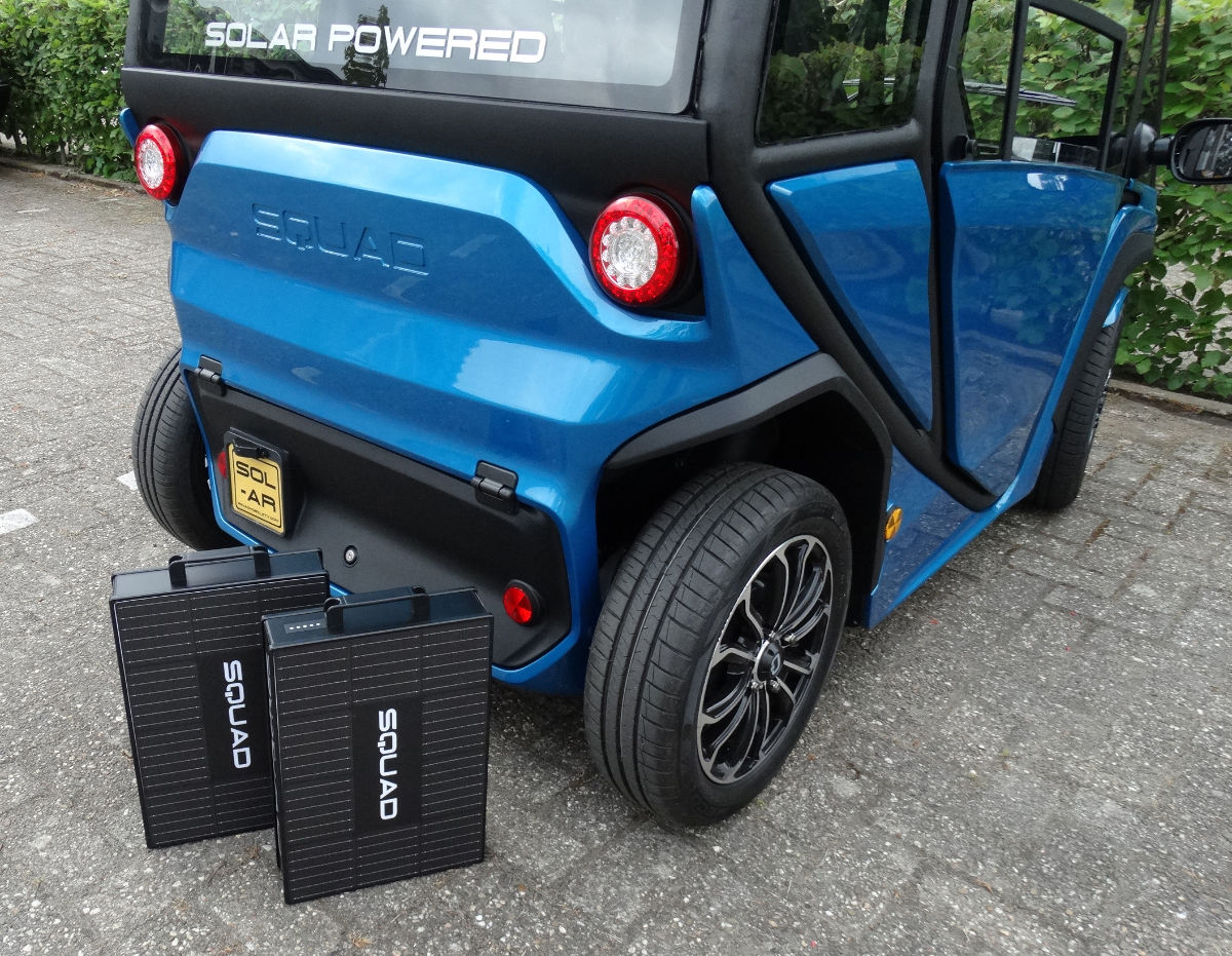 Baterias Squad carro energia solar