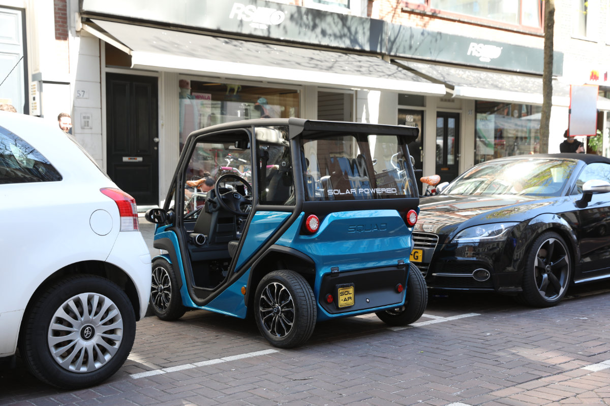 Squad energia solar estacionamento