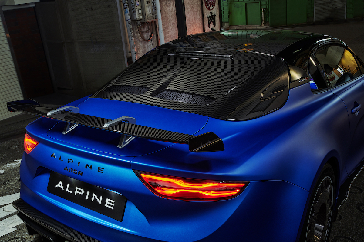 Alpine A110 R tras
