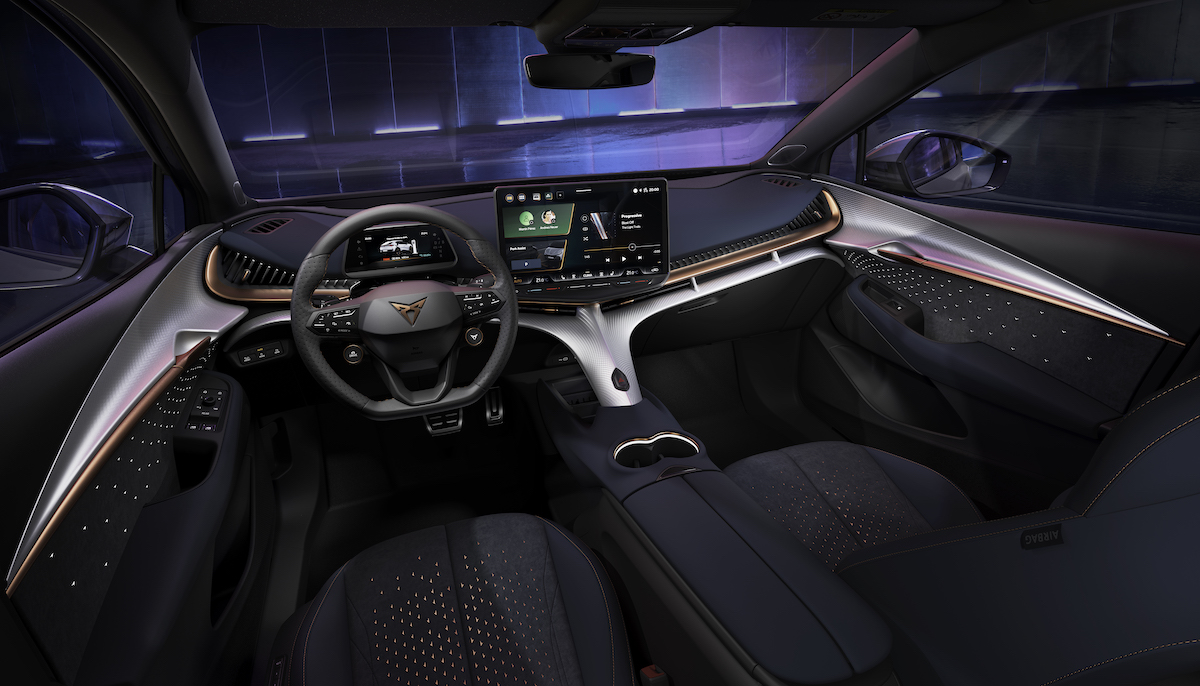 Cupra tavascan interior