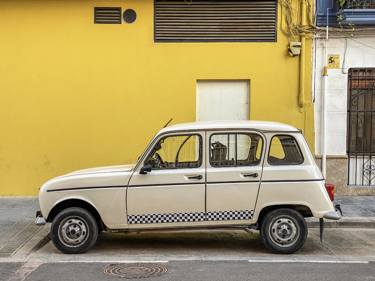 Renault 4L mais de 30 anos de serviço