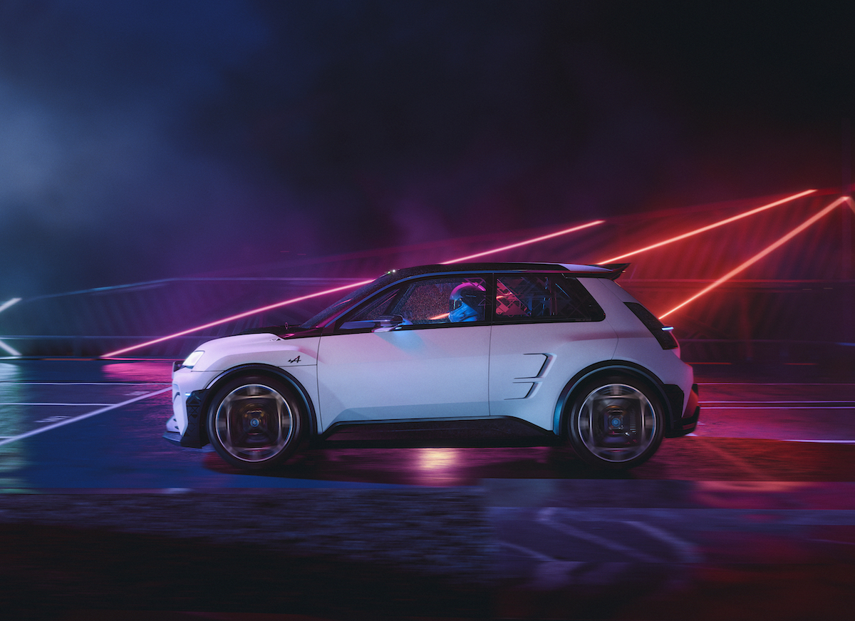 Há um novo conceito de mobilidade nos “showrooms” da Alpine o “hot hatch” A290_B