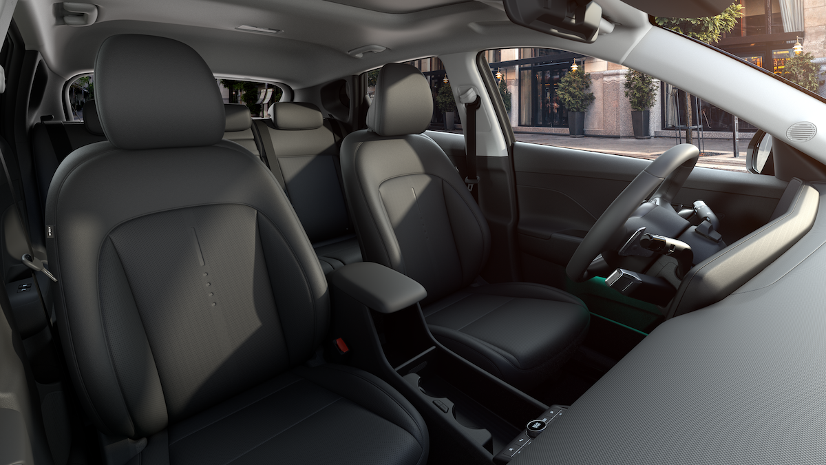 NOVO HYUNDAI KAUAI HEV INTERIOR