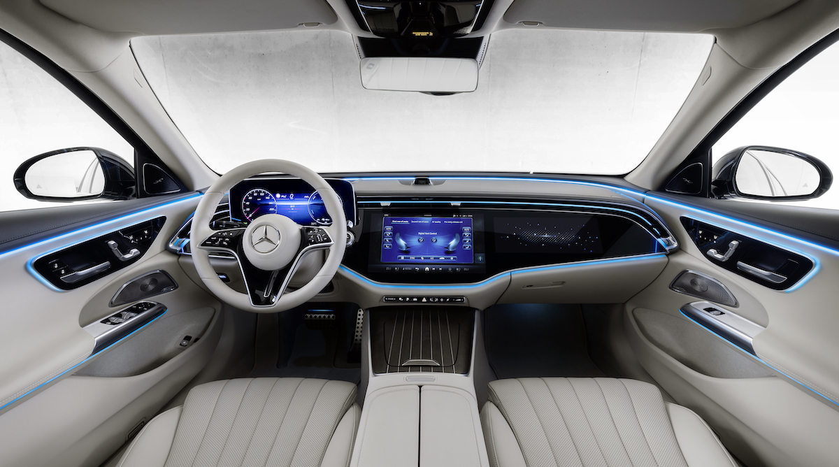 mercedes classe e novo interior