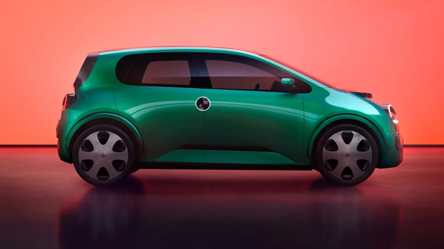 Novo Twingo Elétrico lateral