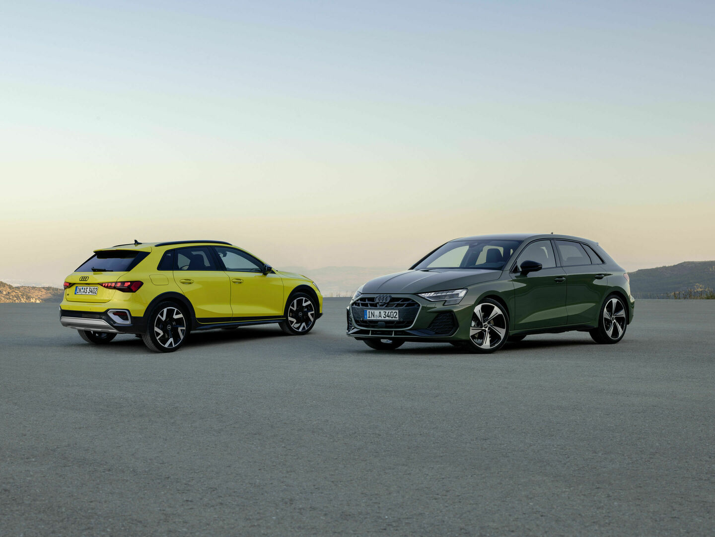 Novo Audi A3 e Audi A3 allstreet