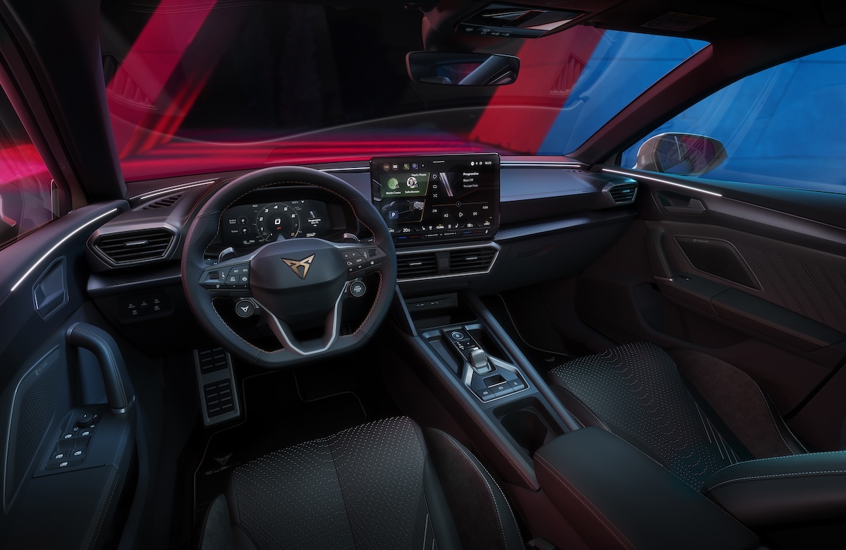 Novo Cupra Leon interior