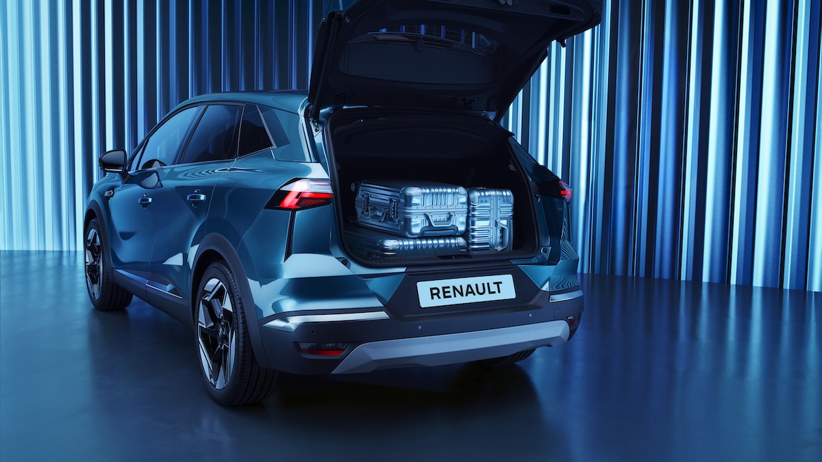 Novo Renault Symbioz bagageira