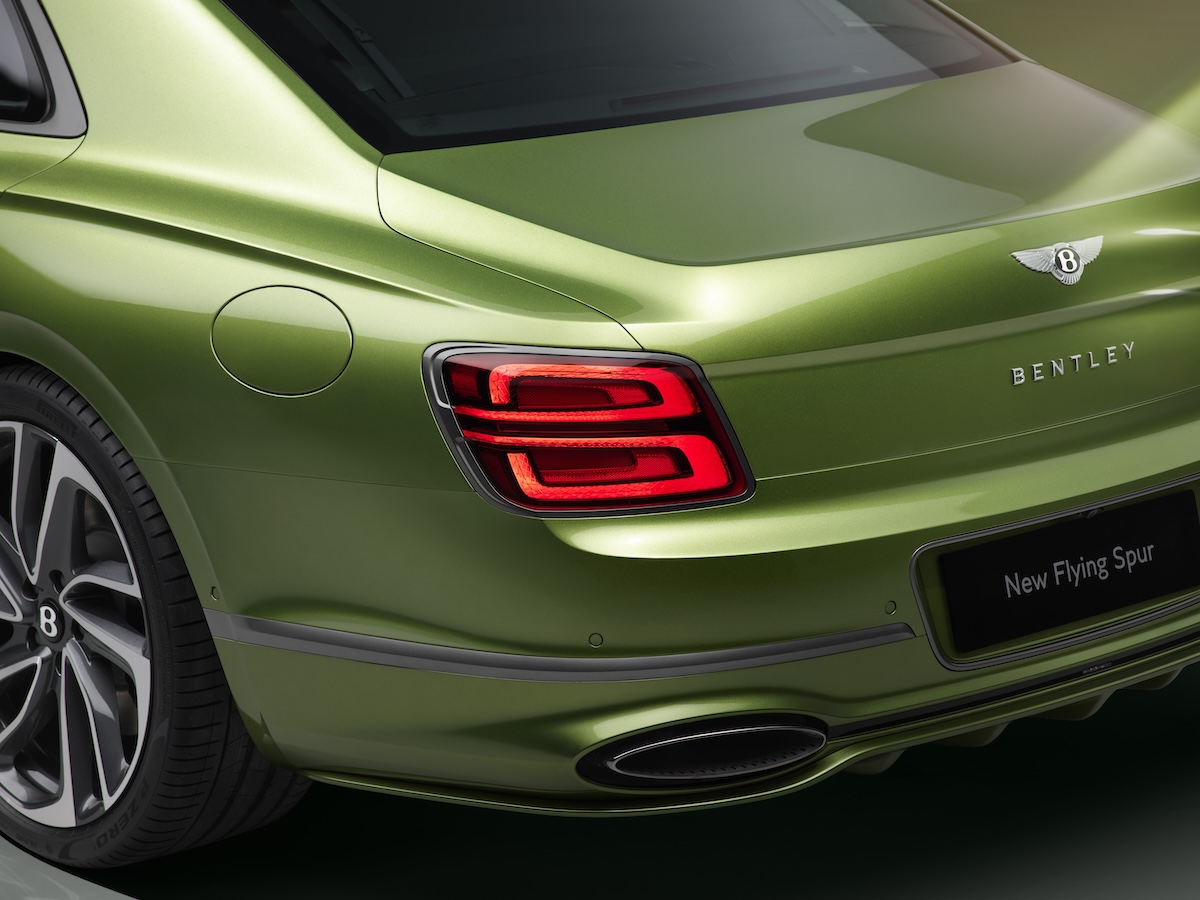Bentley Flying Spur pormenor traseiro