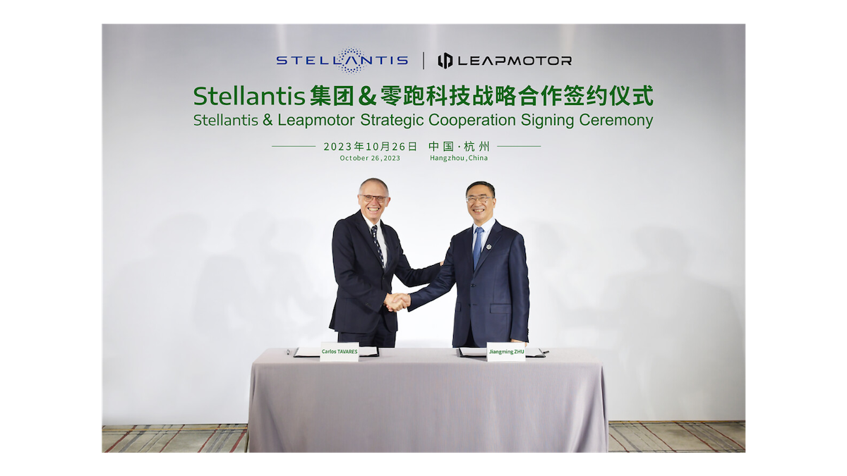 Leapmotor Stellantis parceria