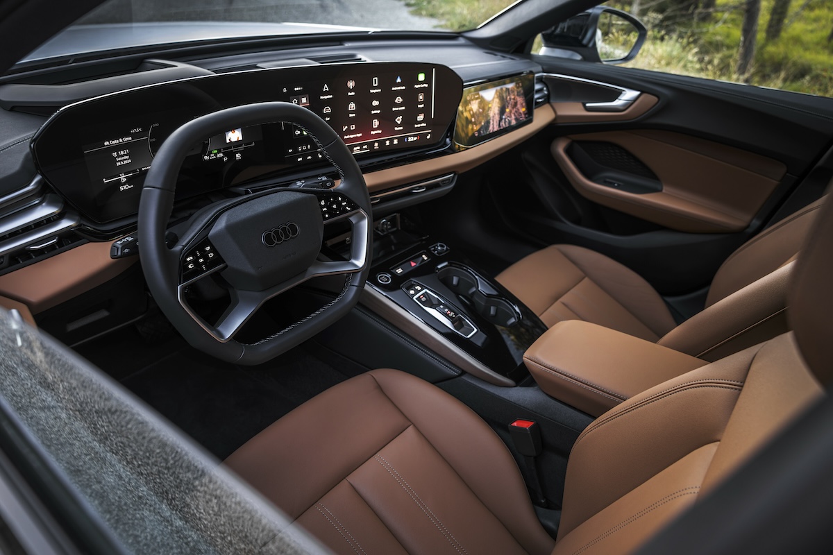 Novo Audi A5 Avant interior castanho